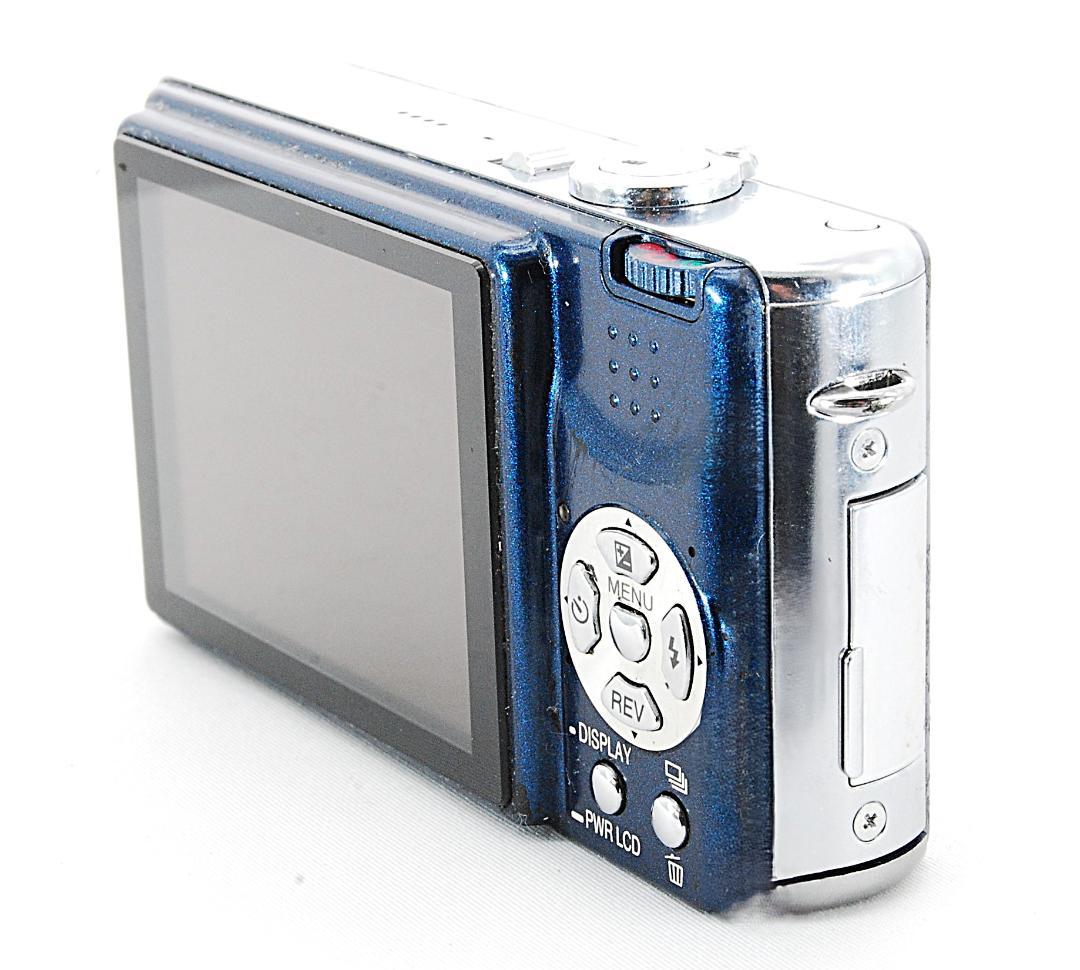 【美品/元箱】Panasonic LUMIX FX7ブルー 動作確認済39308