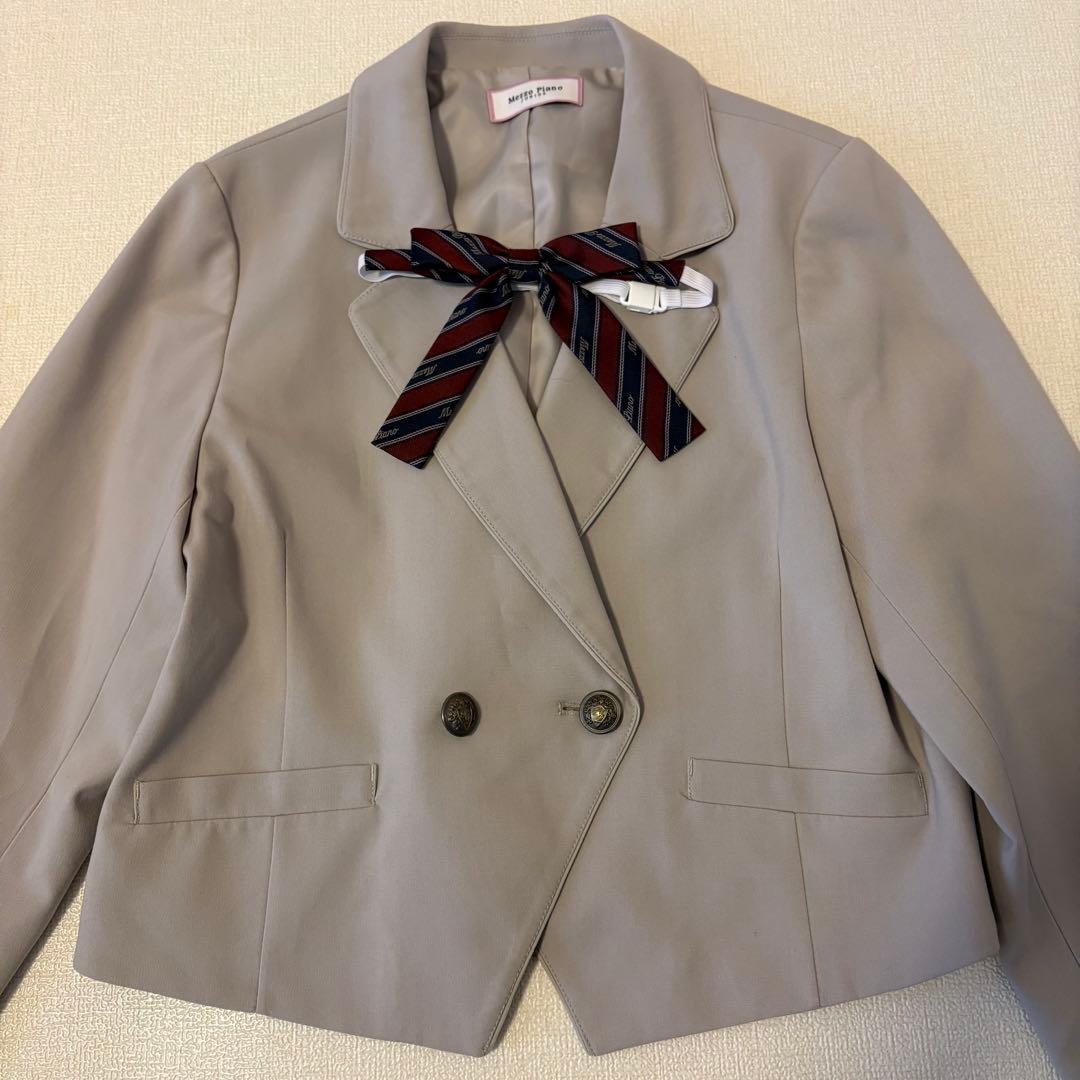 【美品】定価5万以上　メゾピアノジュニア　3点セット　卒服　セットアップ　160
