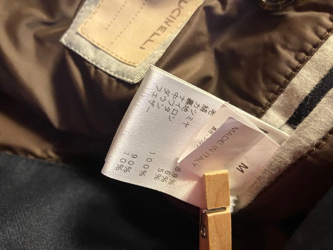 R☆ブルネロクチネリ カシミヤ混ダウンベスト