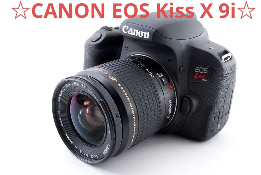 Canon EOS Kiss X9i ＆　Canon EF 28-80㎜