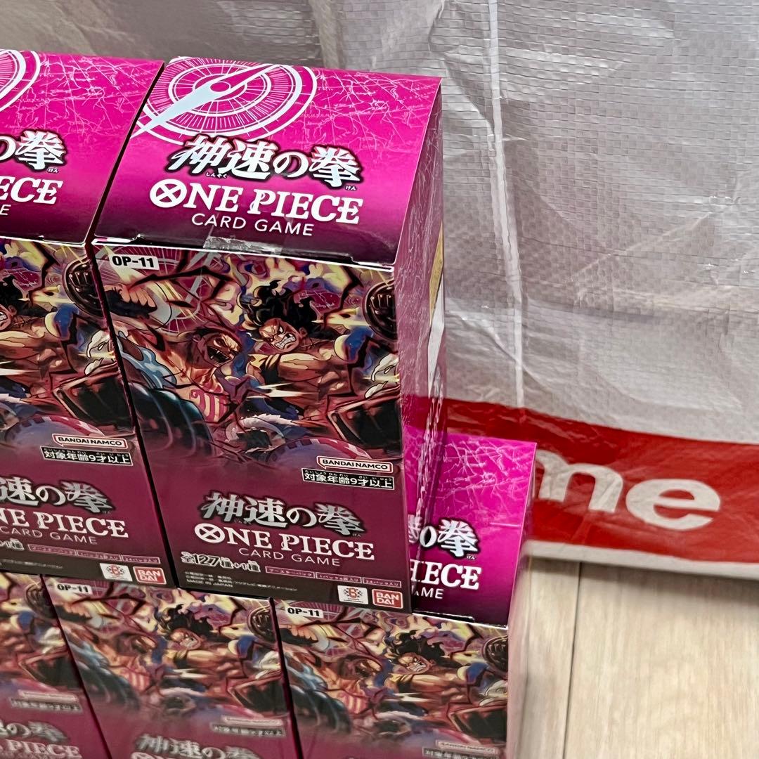 ONE PIECEカードゲーム 神速の拳　5BOX 新品　未開封品