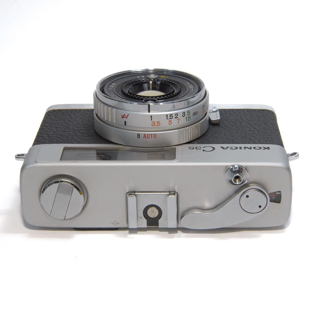 コニカ C35 シルバー　KONICA C35 フィルムカメラ