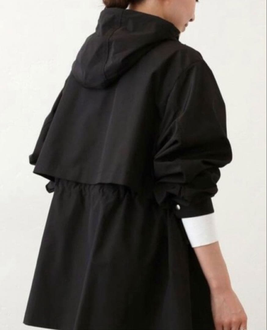 m*i様 【美品】IENA イエナ ウェザーフードブルゾン 36 ブラック