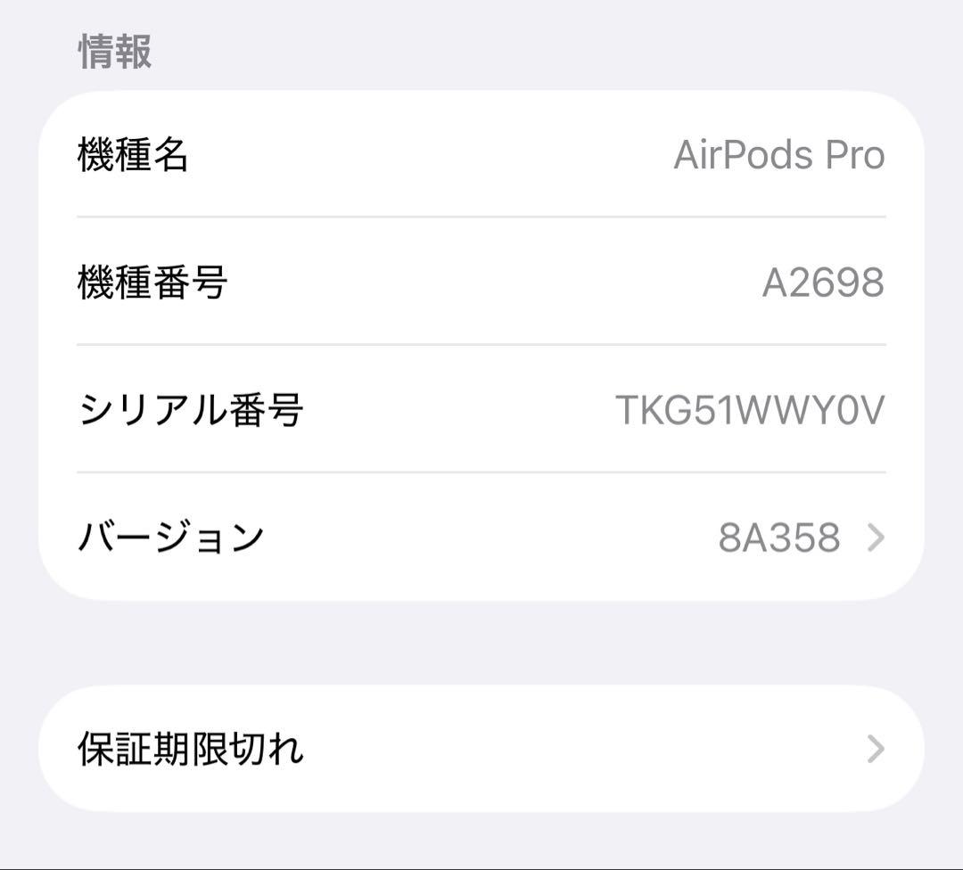 AirPods Pro 2 (Lightningタイプ)