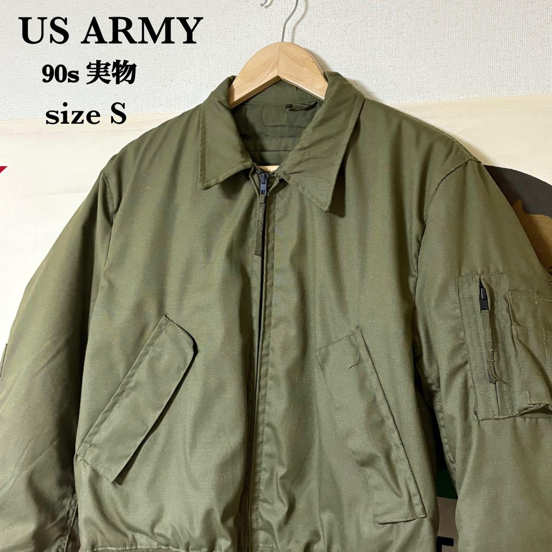 実物 90s US ARMY CVC タンカースジャケット サイズS 状態良好