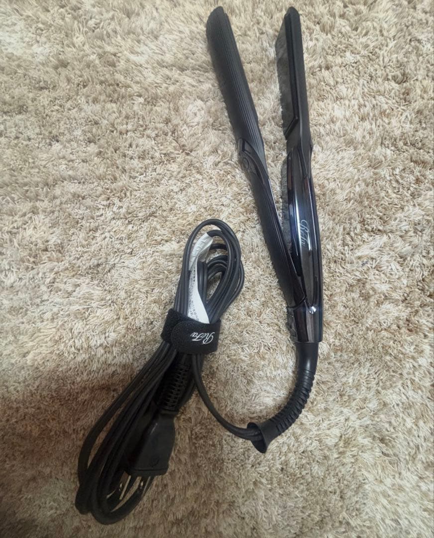 ブラック ReFa ストレートヘアアイロン