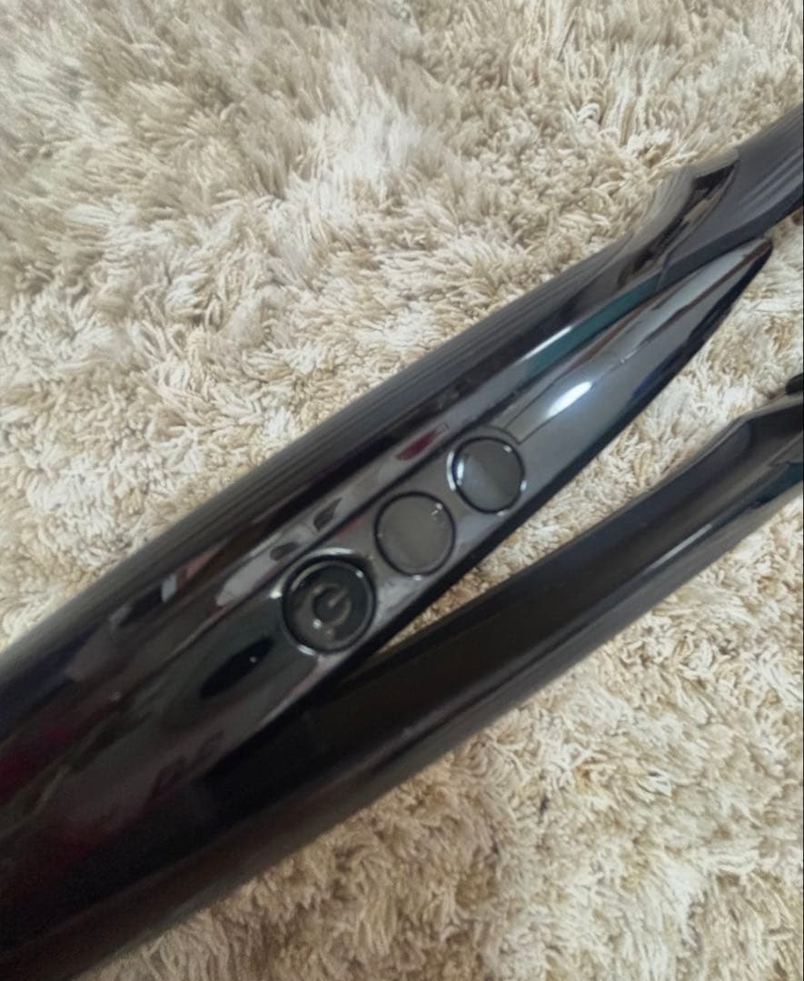 ブラック ReFa ストレートヘアアイロン