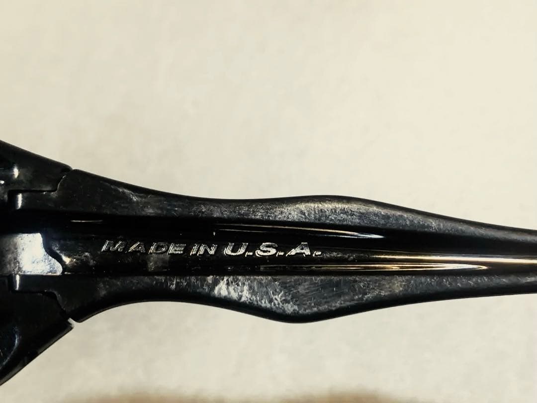 Oakley ブラックサングラス ケース付き made in USA