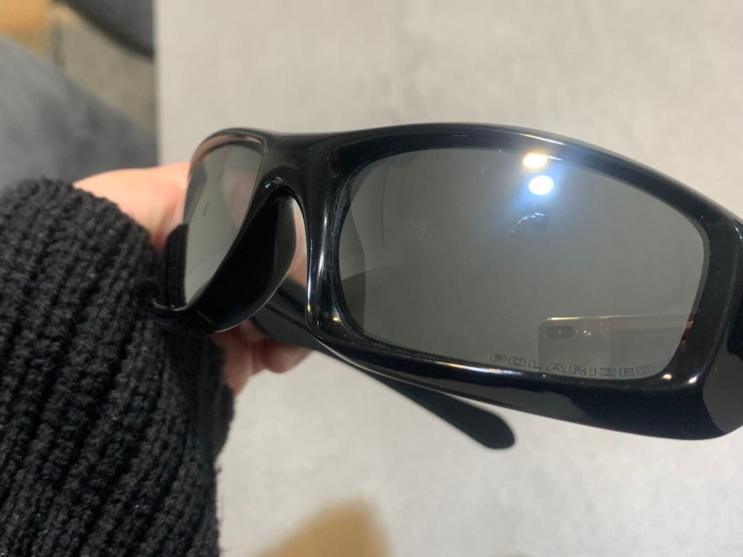 Oakley ブラックサングラス ケース付き made in USA