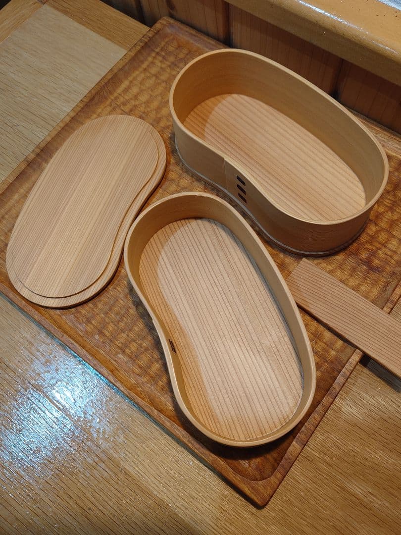 曲げわっぱ　はんごう弁当