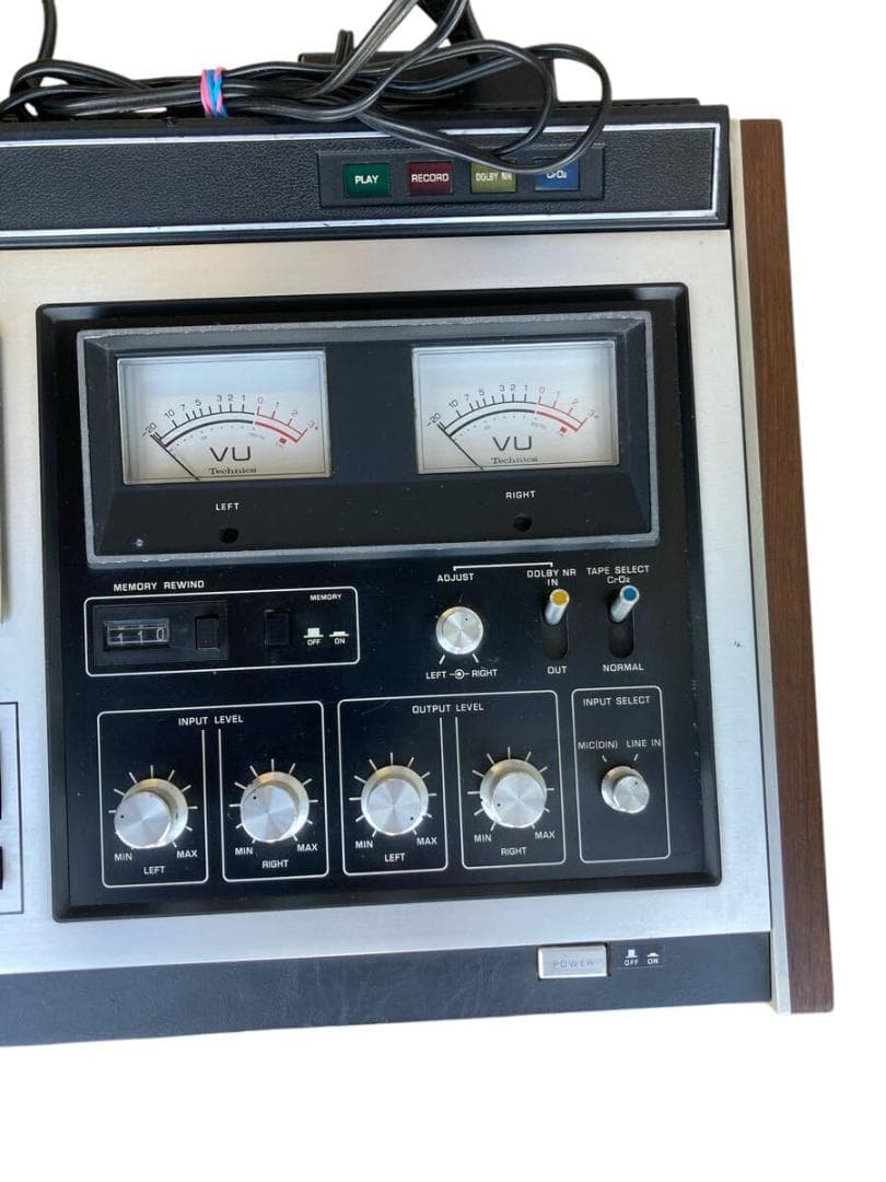 ジャンク Technics テクニクス カセットデッキ RS-276U