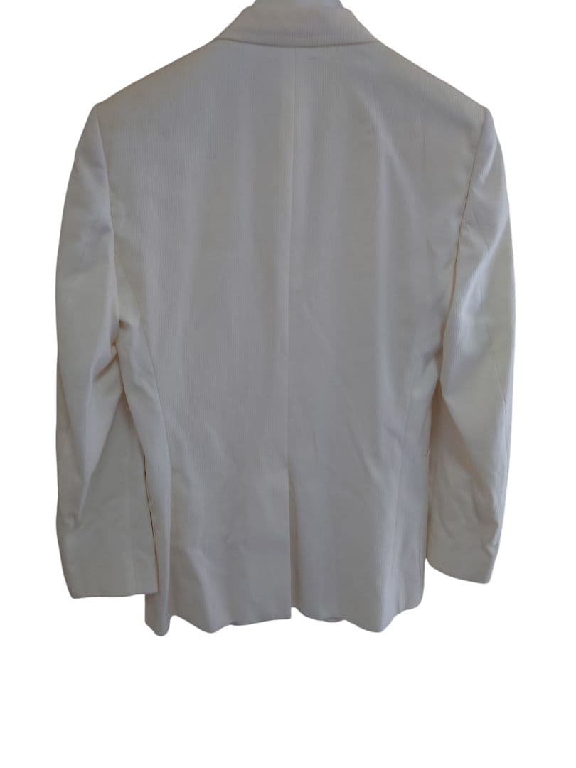 新品未使用 LOUIS VUITTON ホワイト テーラードジャケット 装飾付き
