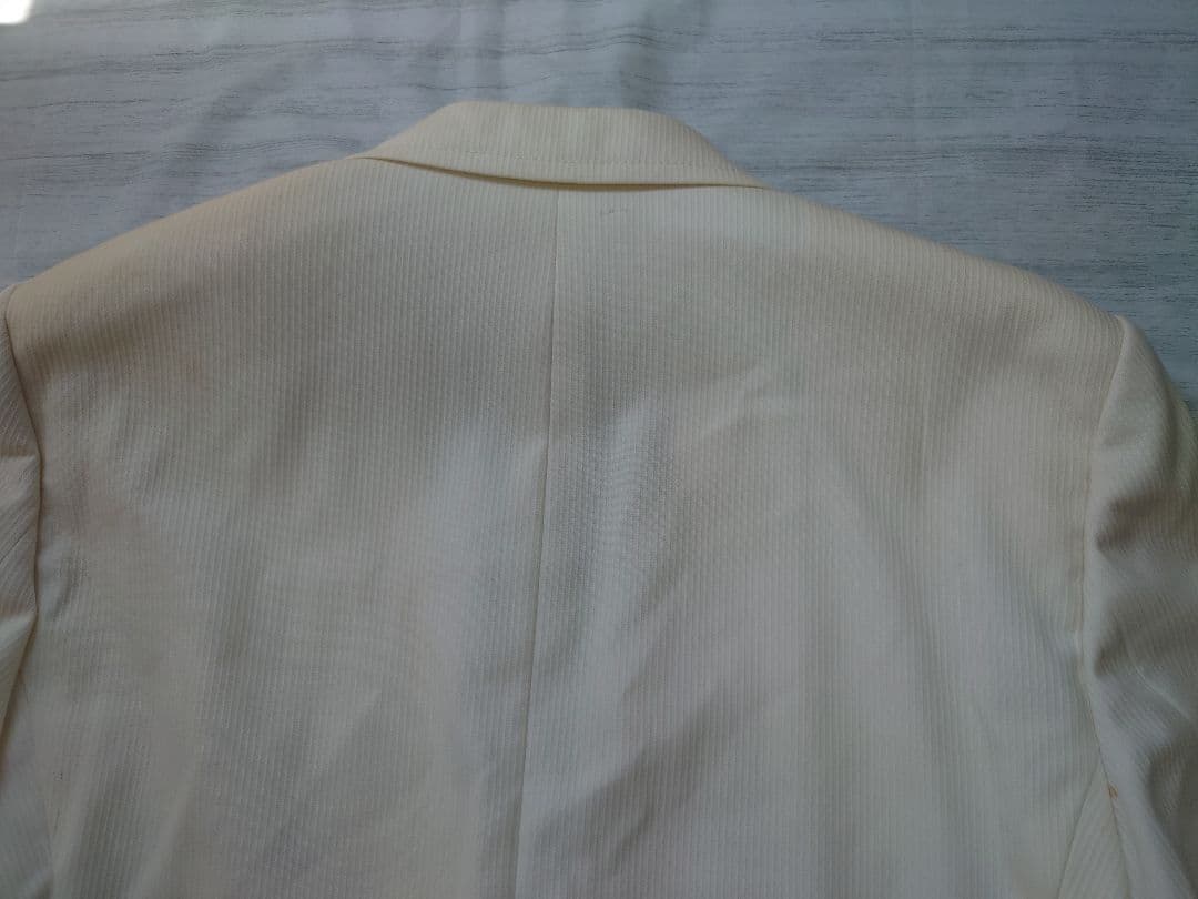 新品未使用 LOUIS VUITTON ホワイト テーラードジャケット 装飾付き