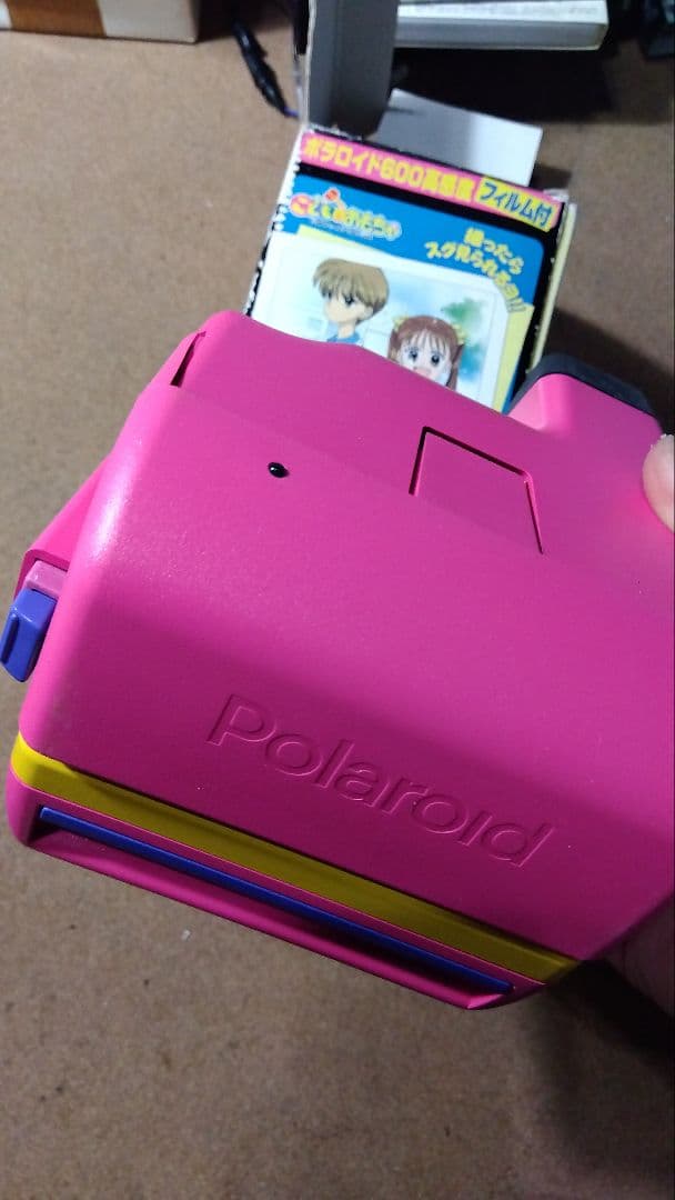 TOMY Newポラロイドカメラ ピンク