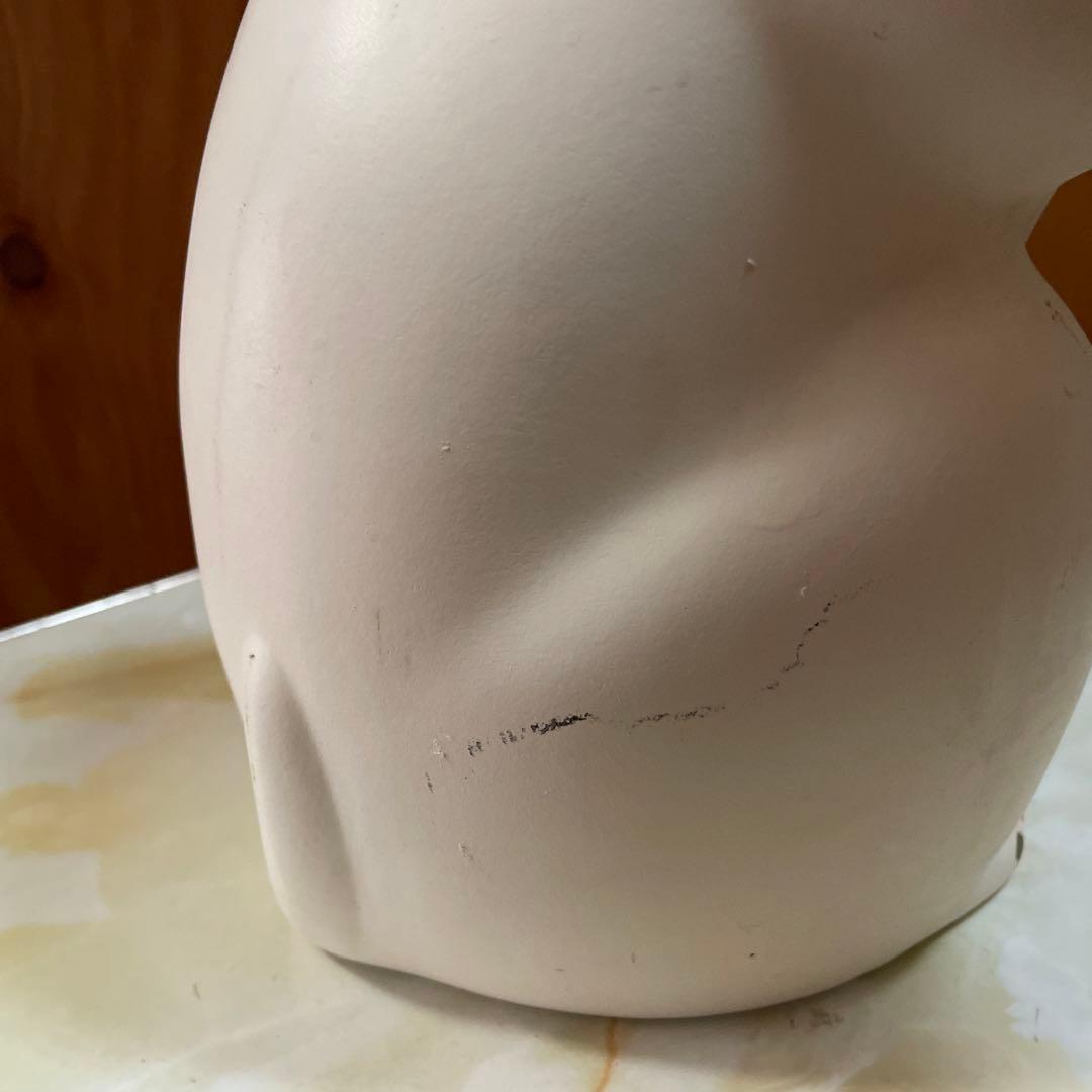 昭和レトロ　招き猫　豪徳寺　縁起物　金運　開運　置物　30㎝