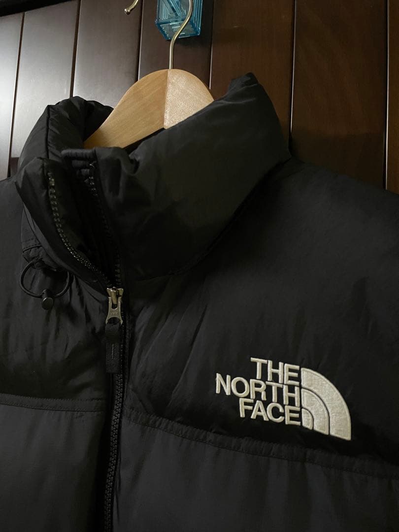 良品 ノースフェイス ヌプシ ダウンベスト ND92338 日本製 ブラック S
