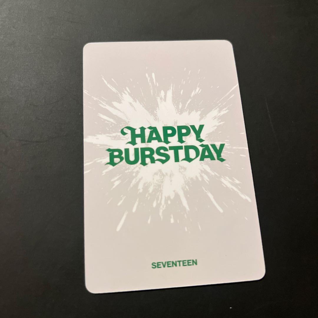 HAPPY BURSTDAY 韓国POPUP 特典 ミンハオ withmuu