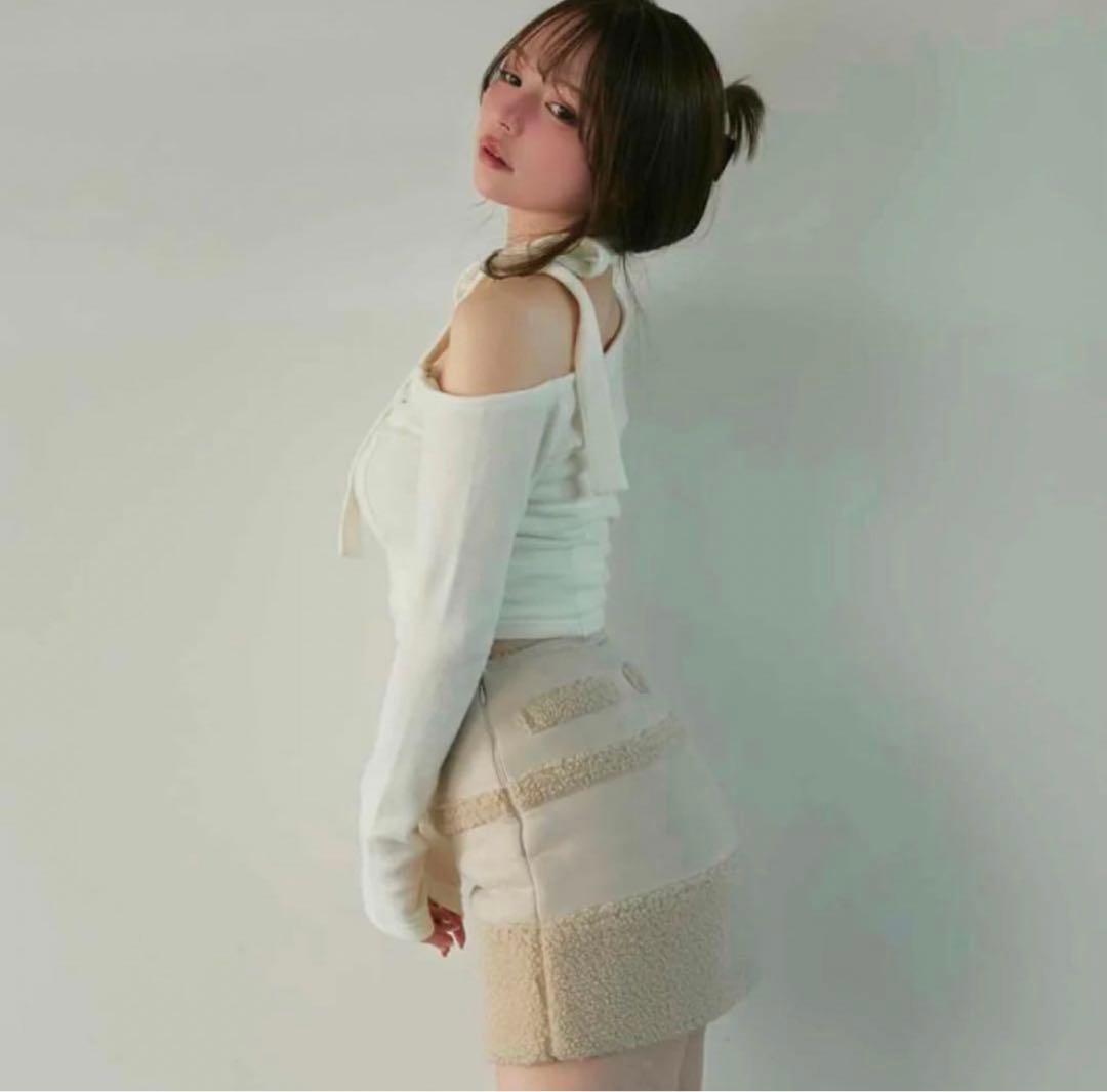 スカート andmary Gigi mouton skirt