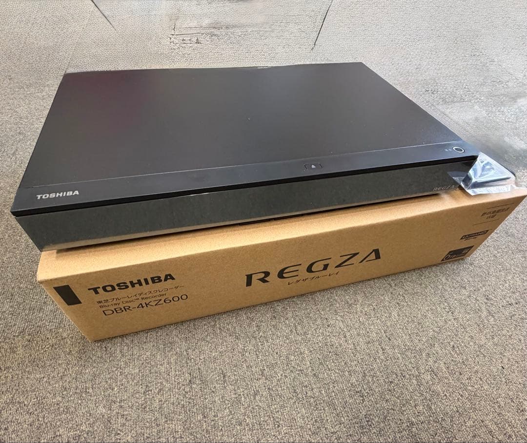 東芝 ブルーレイレコーダー REGZA 4K 6TB DBR-4KZ600