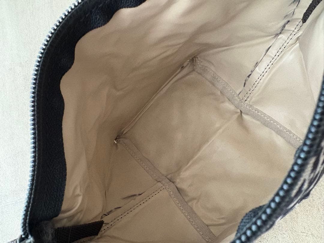 エルベシャプリエ 2885F ナイロン舟型ショルダーバッグS パンサーブラン