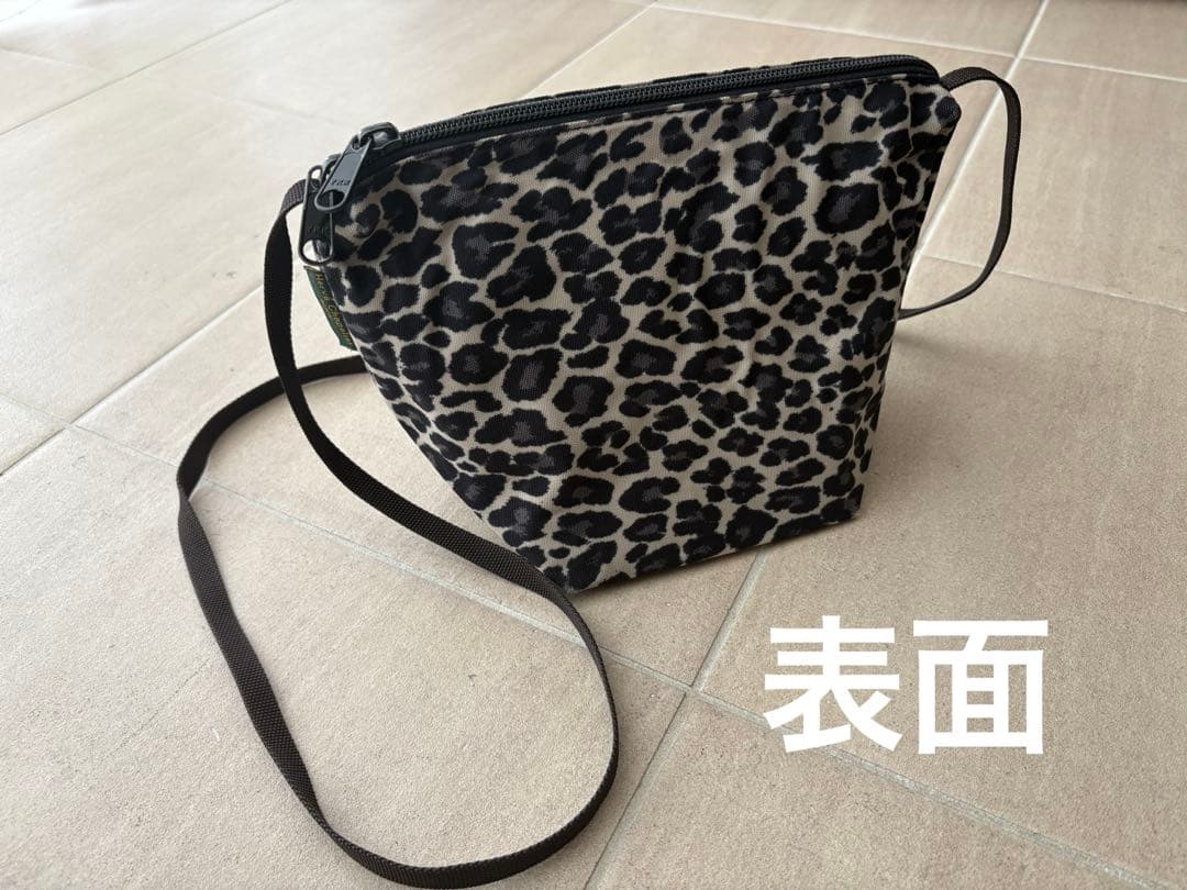 エルベシャプリエ 2885F ナイロン舟型ショルダーバッグS パンサーブラン