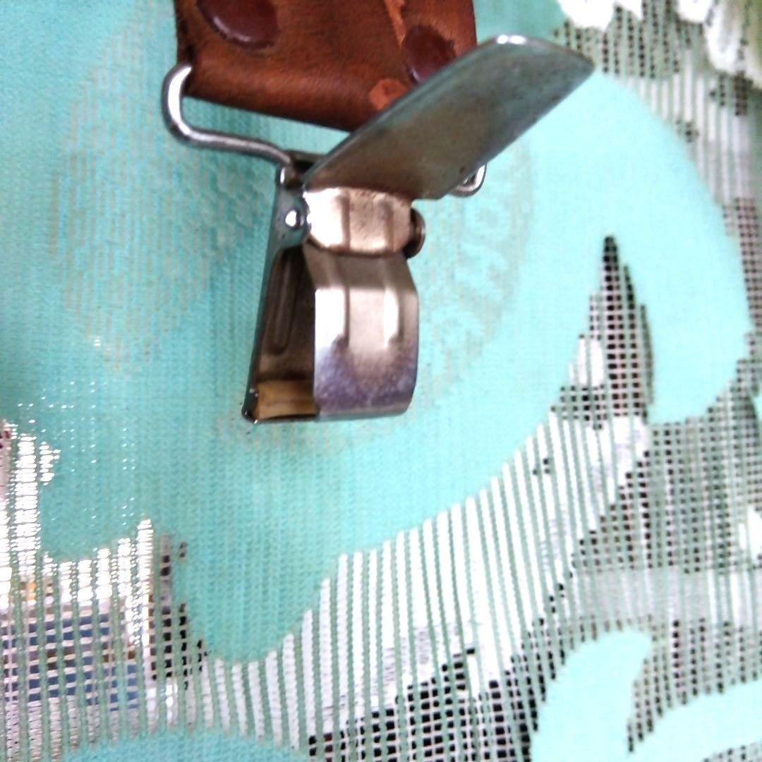 ボ*ド様 ✫ヴィンテージ✫本革ウェスタン風サスペンダーベルト