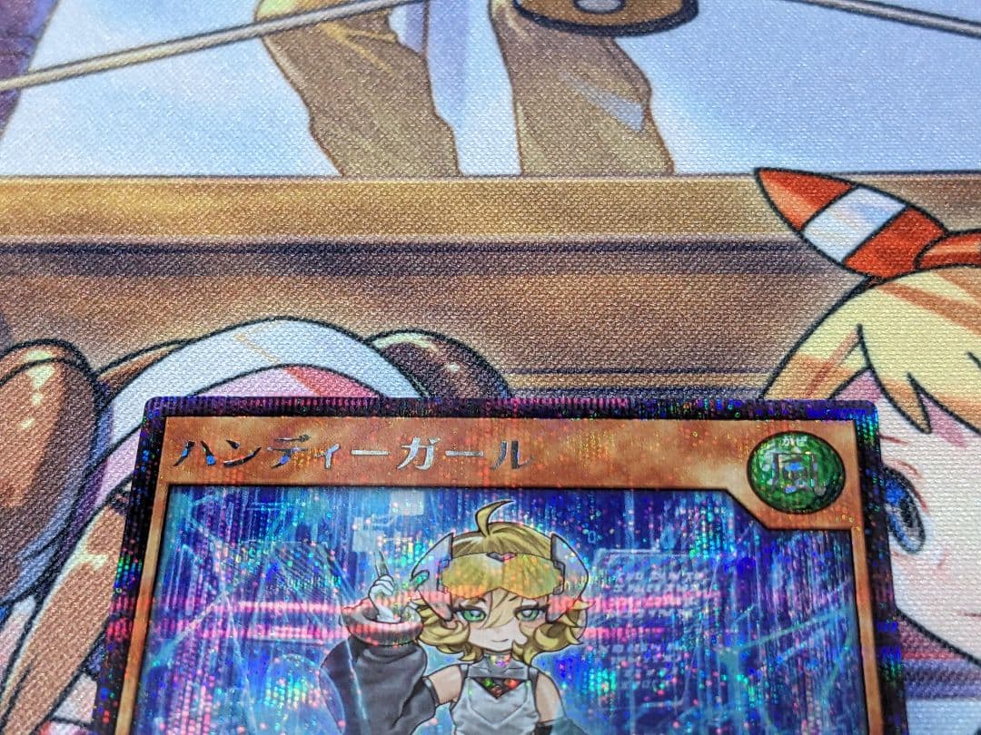 遊戯王ラッシュデュエル　ハンディガール　シークレット　絵違い イラスト違い