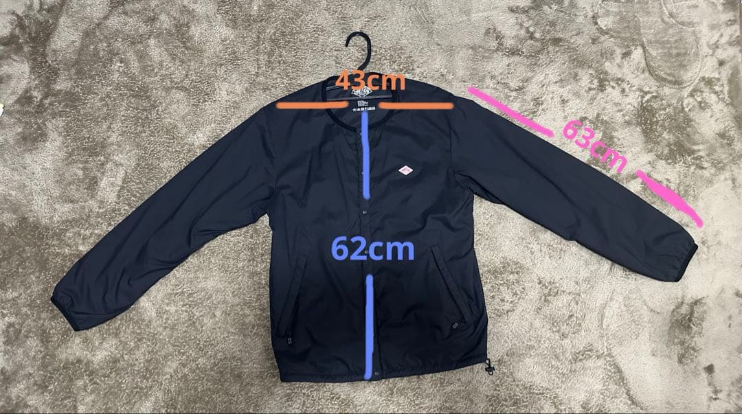 即購入OK DANTON ダントン インサレーションノーカラージャケット