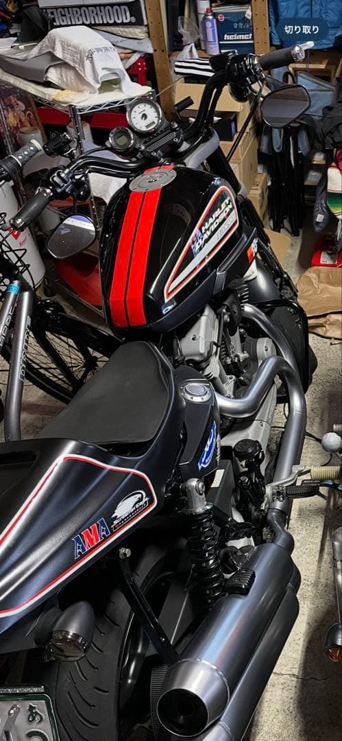 HARLEY-DAVIDSON XR1200 タンクとシートセット　カスタム