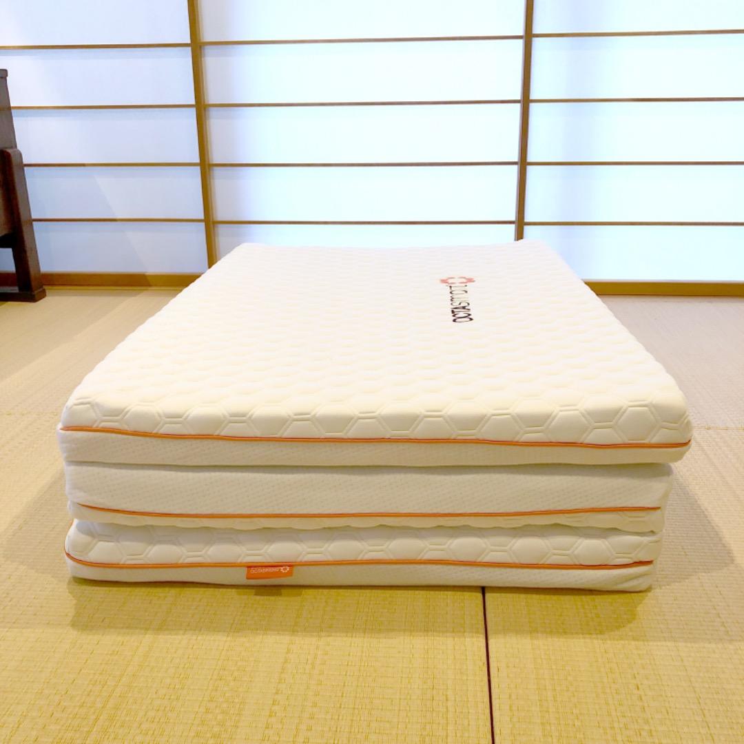 DORMEO スプリングエアー マットレス　三つ折りマットレス かため シングル