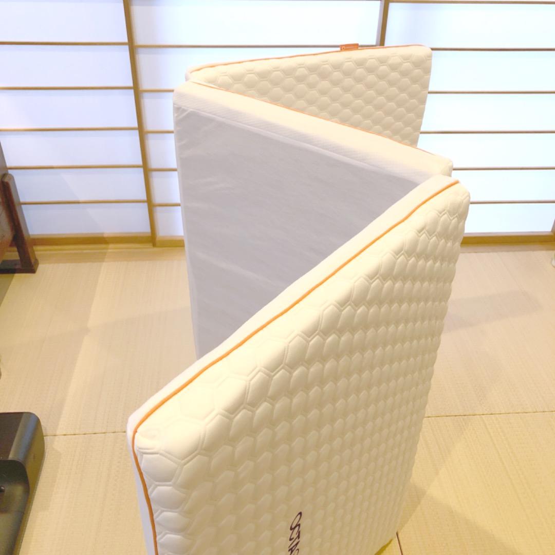 DORMEO スプリングエアー マットレス　三つ折りマットレス かため シングル