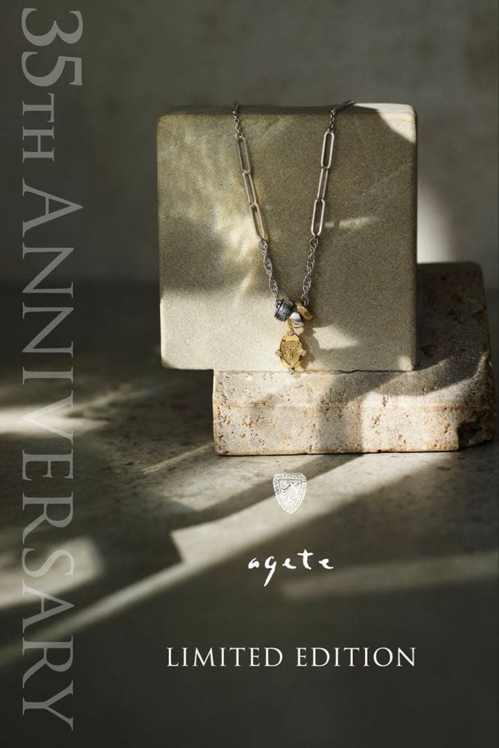 アガット　35周年　ネックレス