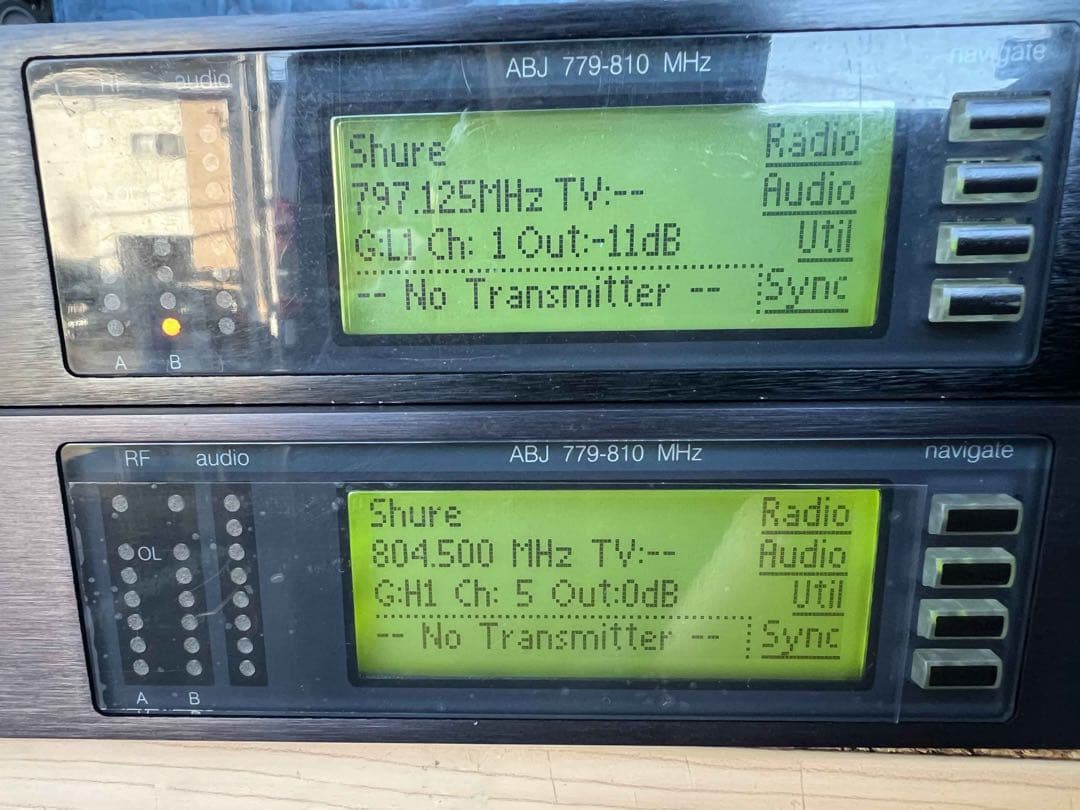 m*6様 Shure UR4S x2 ABJ ワイヤレス2台セット週末セール