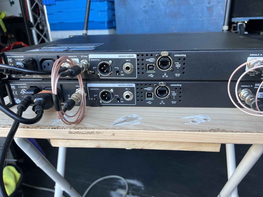 m*6様 Shure UR4S x2 ABJ ワイヤレス2台セット週末セール