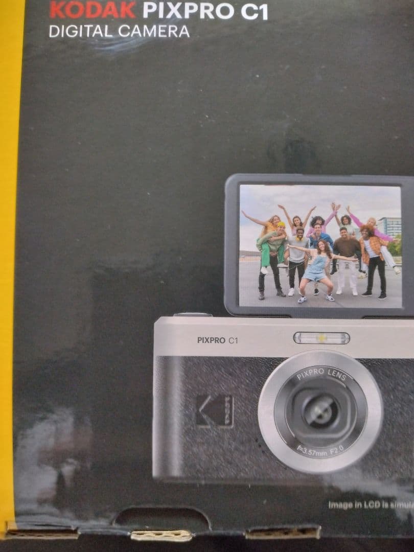 【新品】KODAK PIXPRO コンパクトデジタルカメラ C1 BN
