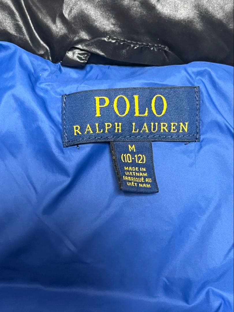 ポロラルフローレン　ダウンジャケット　光沢　S