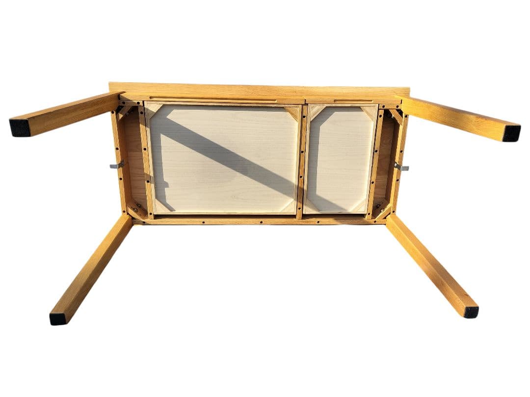 無印良品 学習机 引き出し 木製デスク 廃盤品　オーク材　幅110cm