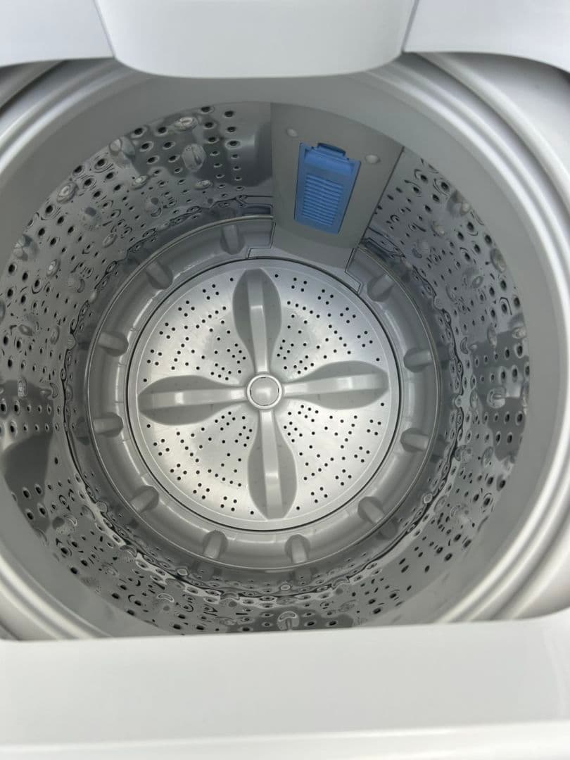 YAMAZEN 縦型洗濯機 6kg YWM-60(W) 2024年製