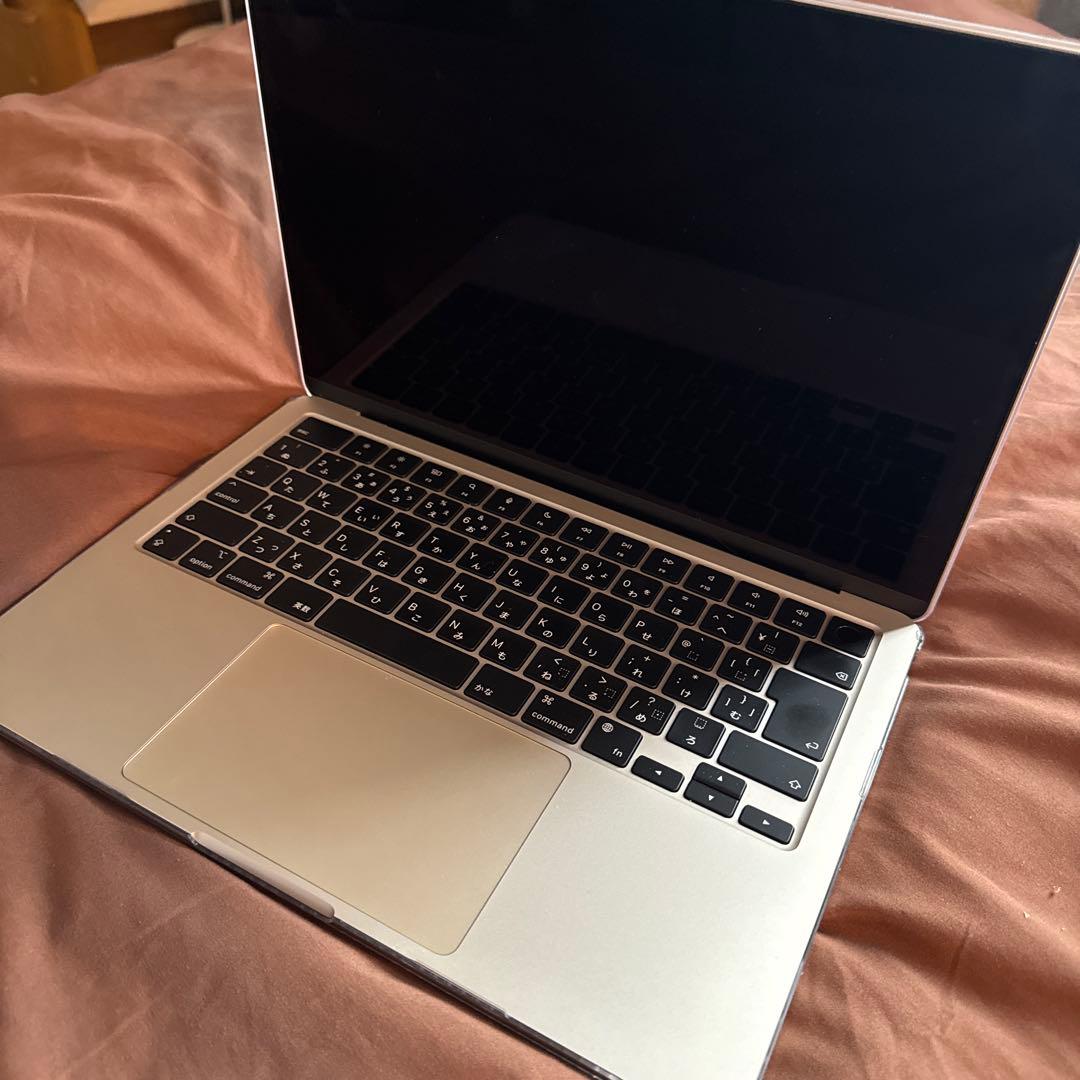 Apple MacBook M2 メモリ8GB SSD256GBスターライト本体