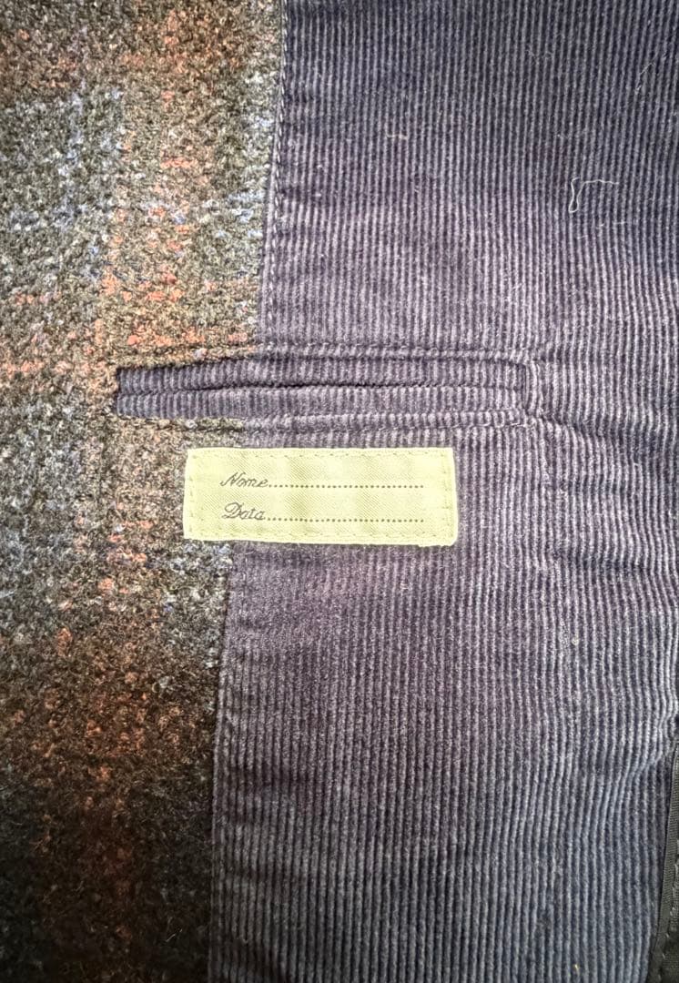 【美品】TAGLIATORE チェック柄ジャケット 46(M相当) イタリア製