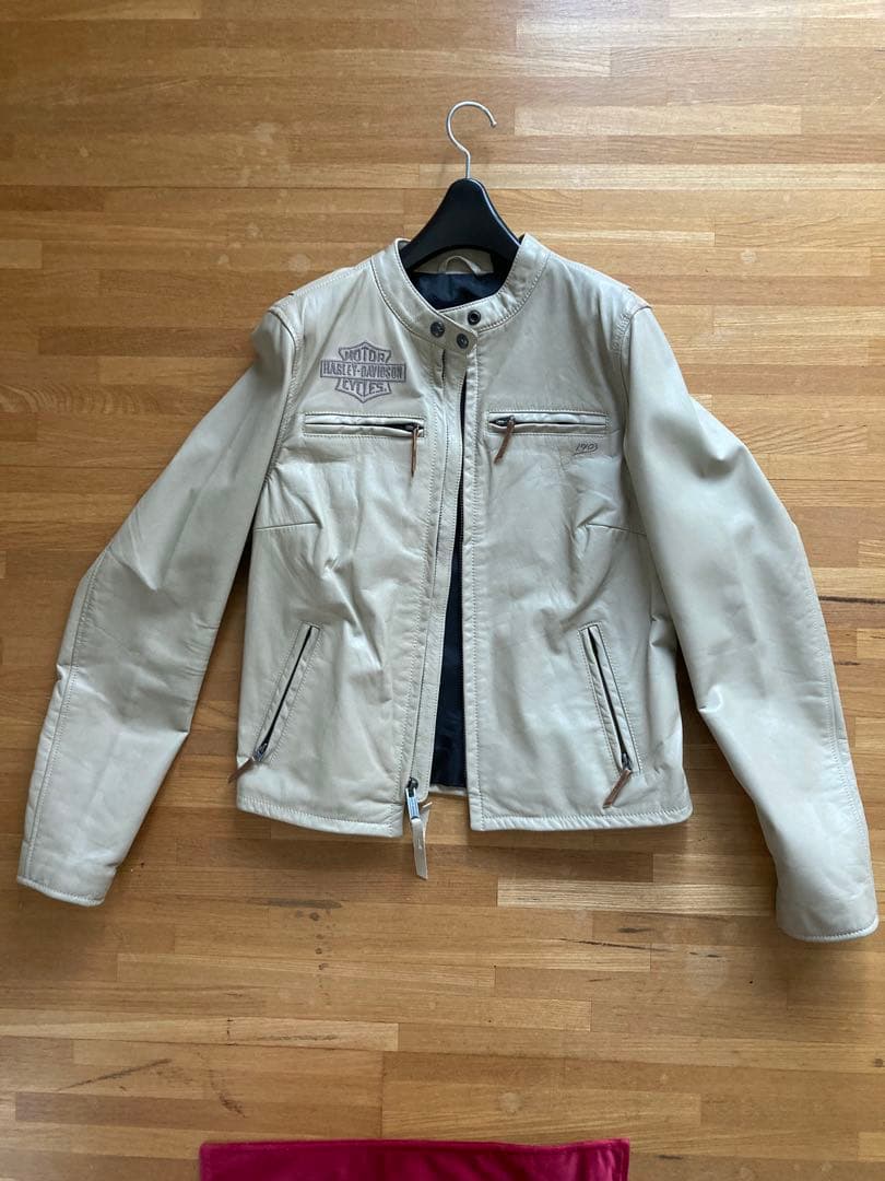 Harley Davidson シングルライダースジャケット 女性用Mサイズ