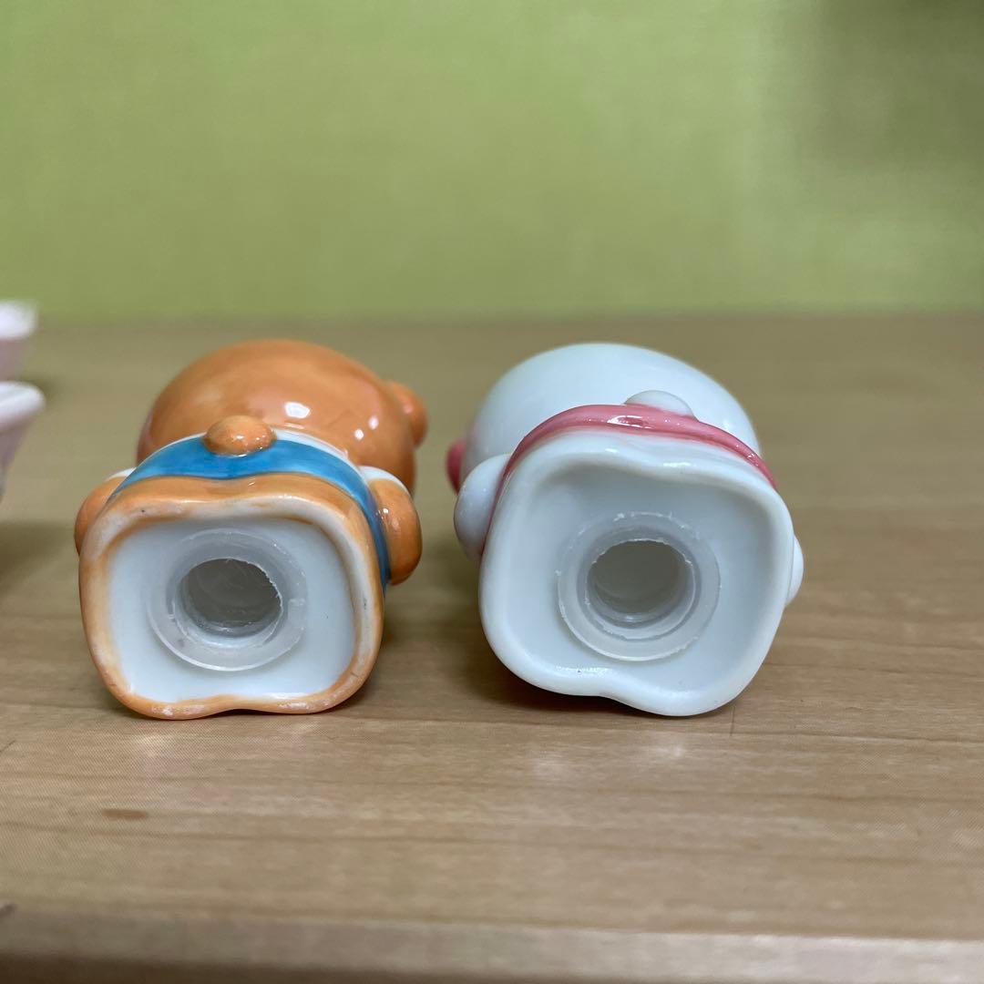 ハローキティ　希少　箸置き　調味料入れ　レア　レトロ　HELLO KITTY