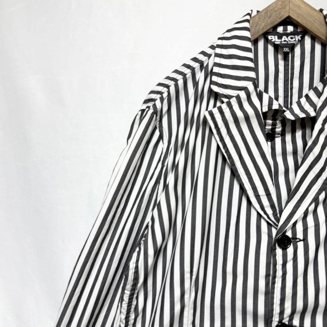 ⚫︎XXLサイズ！BLACK COMMEdesGARCONS レイヤードジャケット