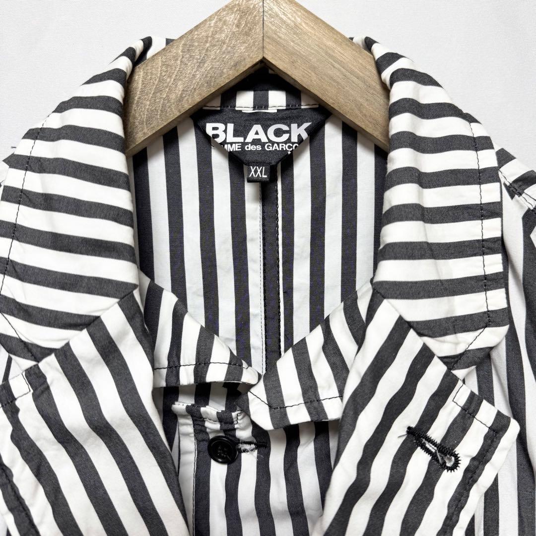 ⚫︎XXLサイズ！BLACK COMMEdesGARCONS レイヤードジャケット