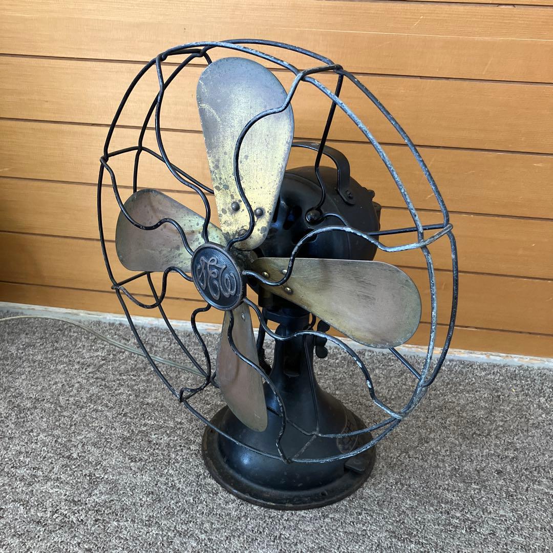 芝浦製作所扇風機【睡蓮?】Cat.No.7007