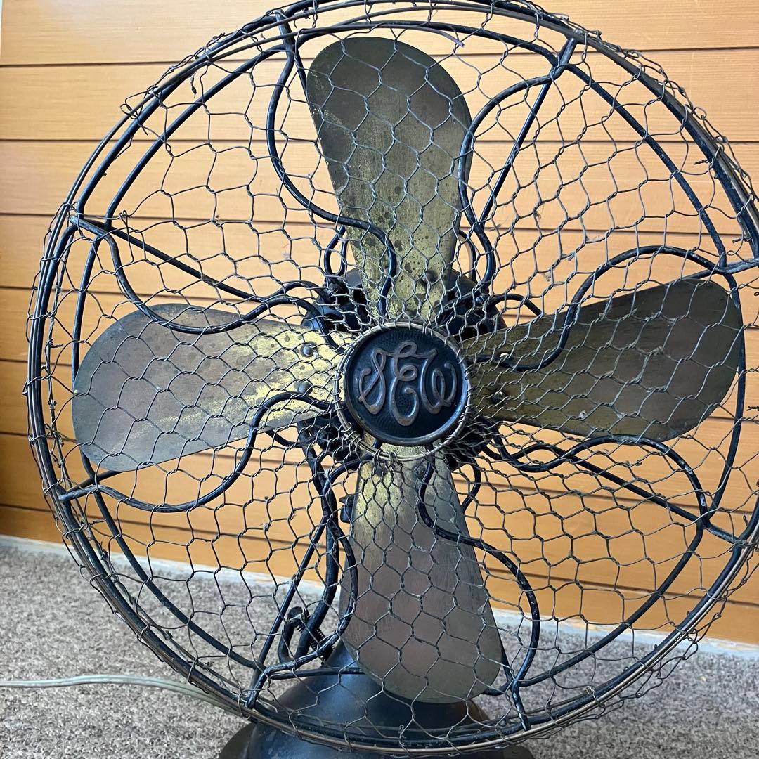 芝浦製作所扇風機【睡蓮?】Cat.No.7007