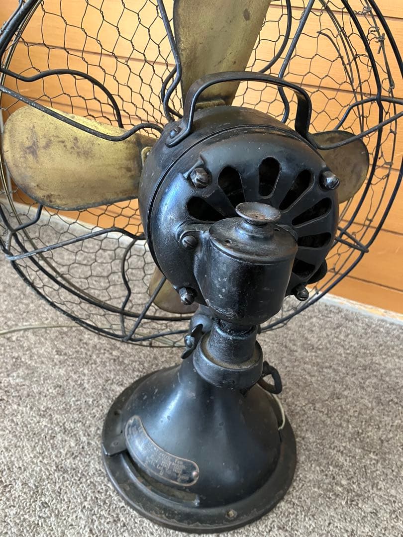 芝浦製作所扇風機【睡蓮?】Cat.No.7007