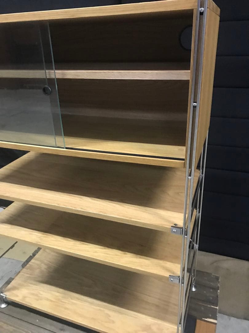 無印良品 ステンレスユニットシェルフ 収納食器棚