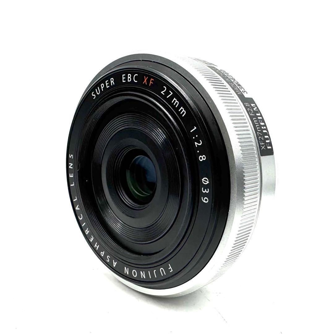 FUJIFILM フジフィルム XF 27mm F2.8 単焦点レンズ シルバー