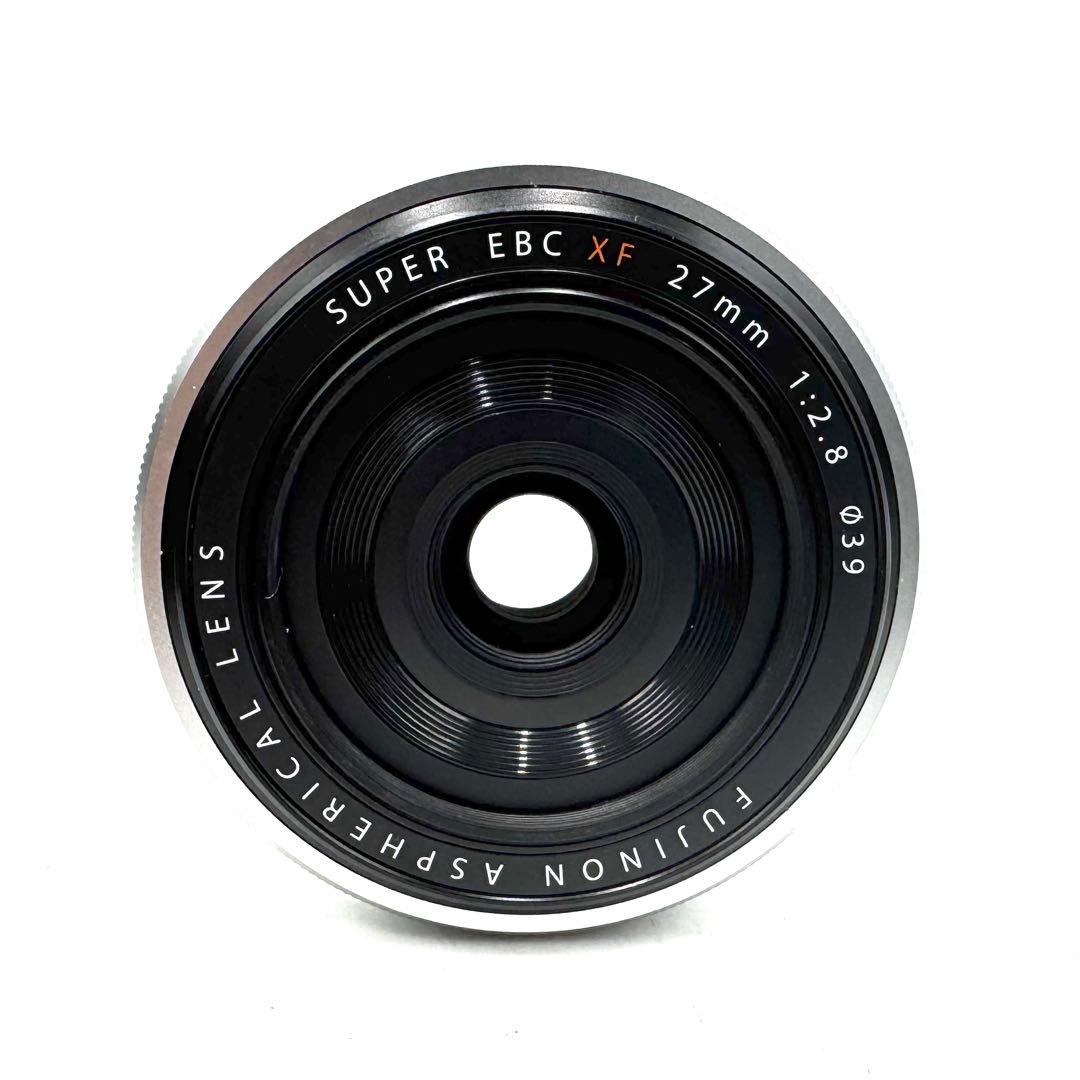 FUJIFILM フジフィルム XF 27mm F2.8 単焦点レンズ シルバー